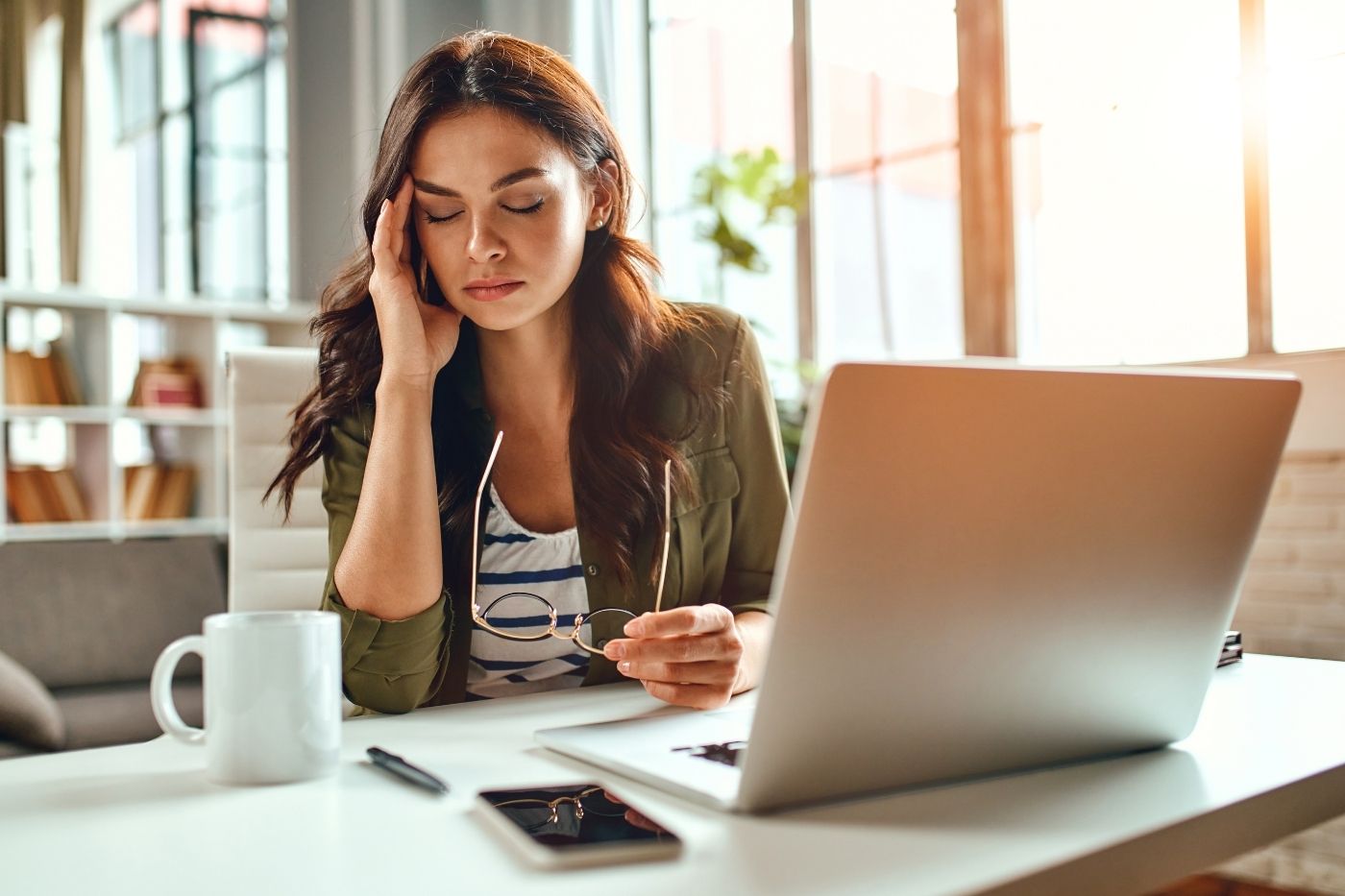 Visualisierung fasziale Vernetzung & Stress